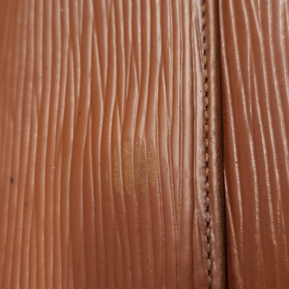 Louis Vuitton EPI Leather Double Snap Tri-Fold Elise Wallet, Brown - Picture 7 of 15